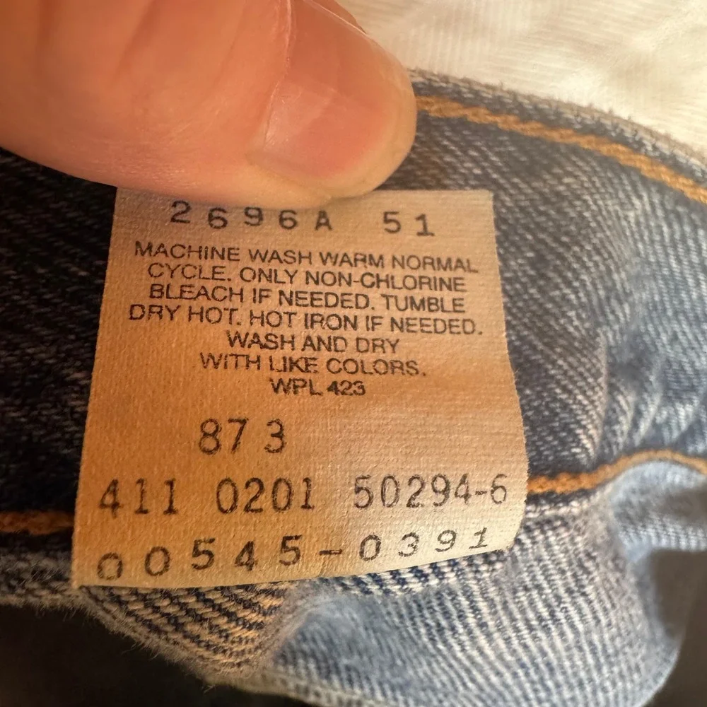 Vintage 90s Y2k Levis 545 Loose Fit Straight Leg Jeans Mens 44x32 Medium Wash